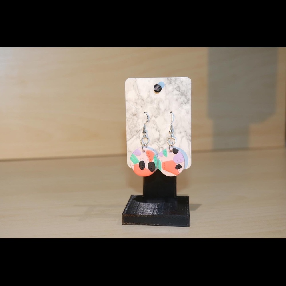 Handmade 90s inspired statement earrings!